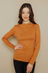 Sara-Boat Neck Long Sleeve Tee
